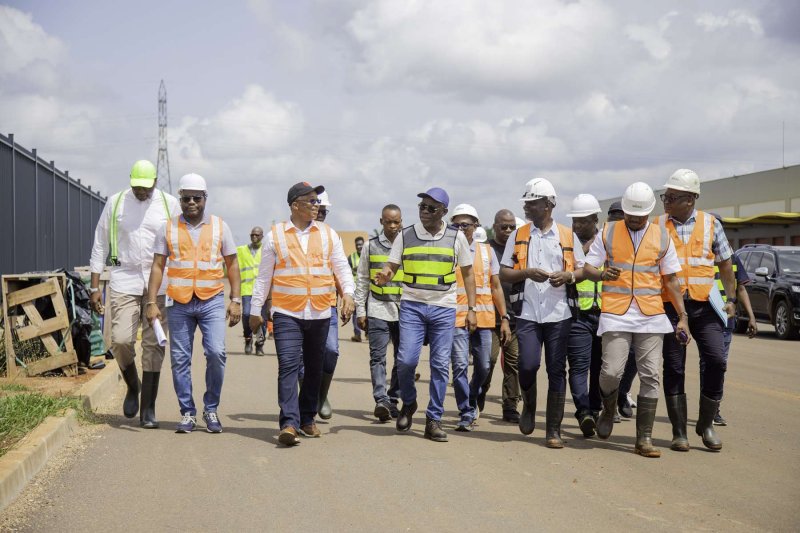 Tournée de chantiers du Ministre du Cadre de Vie et des Transports